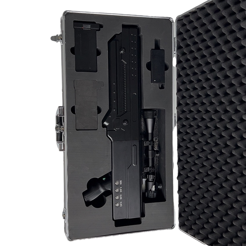  滕州手持便携式枪型低空防御反制四通道B型