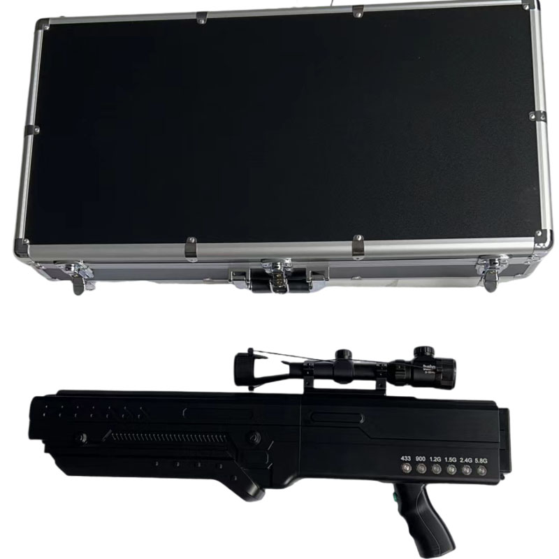  滕州手持便携式枪型低空防御反制六通道A型